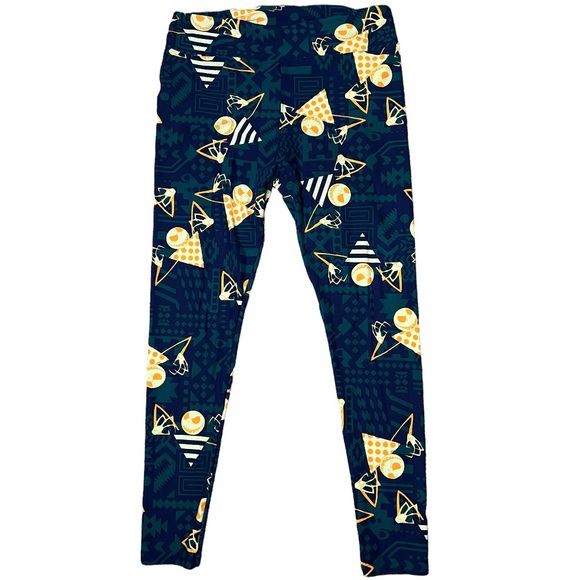 LULAROE DISNEY Jack Skellington Spooky Halloween Tall and Curvy Leggings - Picture 2 of 9